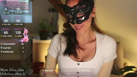 Snapshot of elisa_fr chatting on April 2026 06:26:01 PM Elisa online show from April 2026 06:26:01 PM