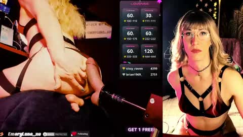 Snapshot of emerylune_xo chatting on April 2026 05:54:01 AM Emery Lune online show from April 2026 05:54:01 AM