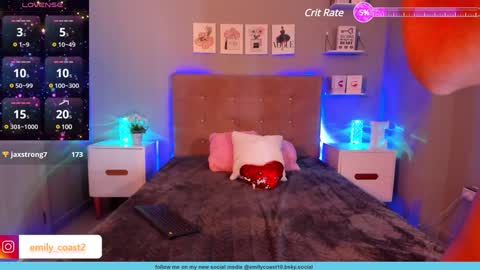 Snapshot of emilycoast chatting on January 2025 06:07:01 PM Emi Fit online show from January 2025 06:07:01 PM