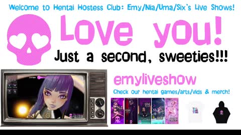 Snapshot of emyliveshow chatting on March 2025 08:56:02 AM Hentai Hostess Club online show from March 2025 08:56:02 AM