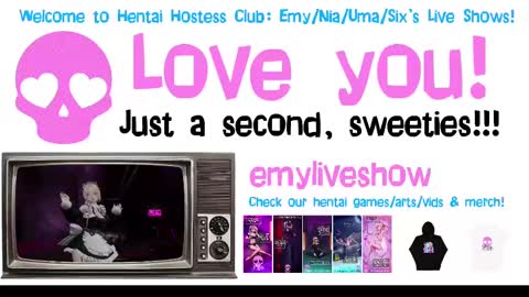 Snapshot of emyliveshow chatting on March 2025 06:33:01 PM Hentai Hostess Club online show from March 2025 06:33:01 PM