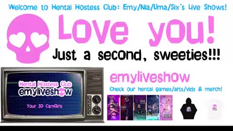 Snapshot of emyliveshow chatting on March 2025 03:13:02 PM Hentai Hostess Club online show from March 2025 03:13:02 PM