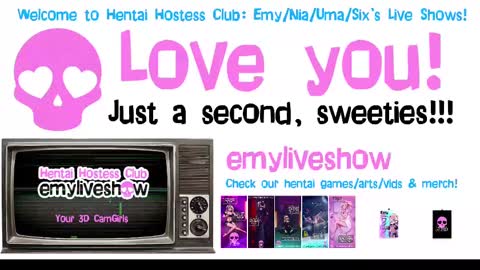 Snapshot of emyliveshow chatting on March 2025 04:05:02 AM Hentai Hostess Club online show from March 2025 04:05:02 AM