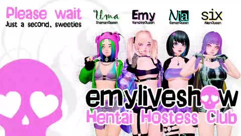 Snapshot of emyliveshow chatting on November 2025 03:06:02 PM Hentai Hostess Club online show from November 2025 03:06:02 PM