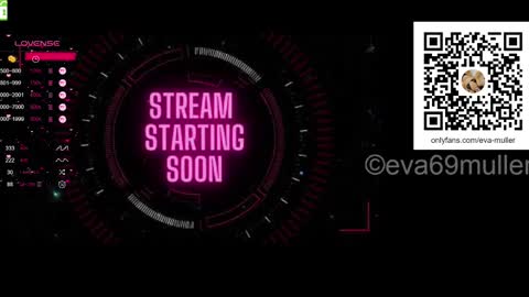 Snapshot of eva69muller chatting on February 2025 08:54:02 AM Eva next show 8pm CEST AMST online show from February 2025 08:54:02 AM