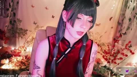 Snapshot of fairywhore chatting on March 2026 04:38:01 AM Jackie Cosplayer online show from March 2026 04:38:01 AM
