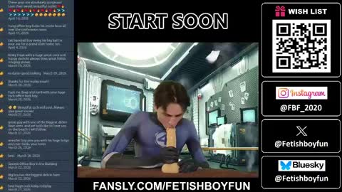 Snapshot of fetishboyfun chatting on April 2026 12:18:01 PM FetishBoyFun online show from April 2026 12:18:01 PM