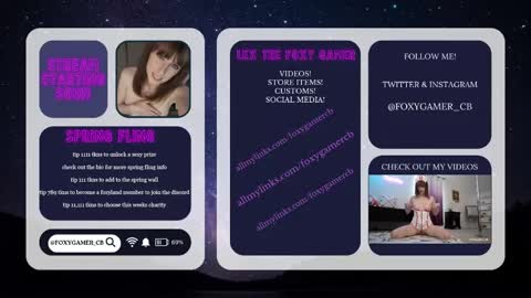 Lex Vive foxygamer cb online show from May 2026 01:33:01 AM