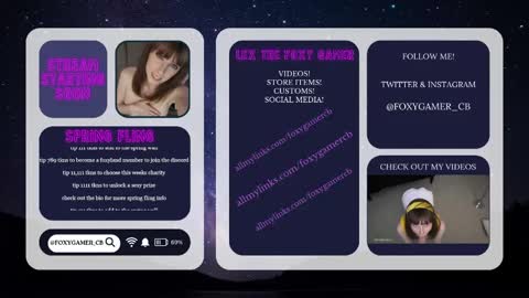 Lex Vive foxygamer cb online show from May 2026 01:23:02 AM