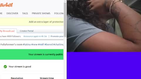 Snapshot of fulluforever chatting on June 2026 07:17:01 AM Astrid online show from June 2026 07:17:01 AM