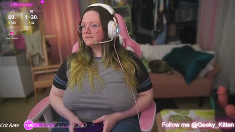 Geeky Kitten Leina -  online show from January 2025 04:04:01 AM