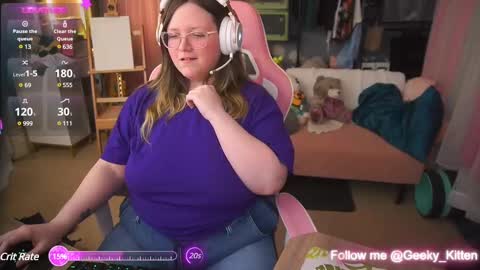 Geeky Kitten Leina -  online show from March 2025 06:13:02 AM