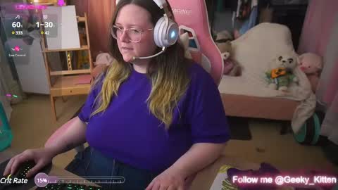 Geeky Kitten Leina -  online show from March 2025 01:52:02 AM