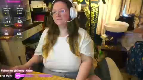 Geeky Kitten Leina -  online show from September 2025 02:39:02 PM