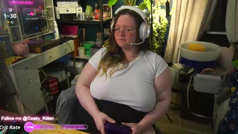 Geeky Kitten Leina -  online show from September 2025 07:34:01 AM