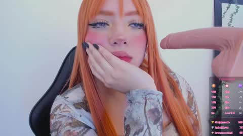 Snapshot of ginger_raize chatting on April 2026 06:52:01 AM Kloe online show from April 2026 06:52:01 AM