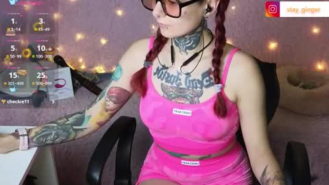 Snapshot of ginger_stay chatting on January 2025 10:16:02 PM Ginger online show from January 2025 10:16:02 PM