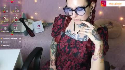 Snapshot of ginger_stay chatting on February 2025 04:29:01 PM Ginger online show from February 2025 04:29:01 PM