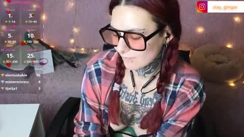 Snapshot of ginger_stay chatting on February 2025 12:28:01 AM Ginger online show from February 2025 12:28:01 AM