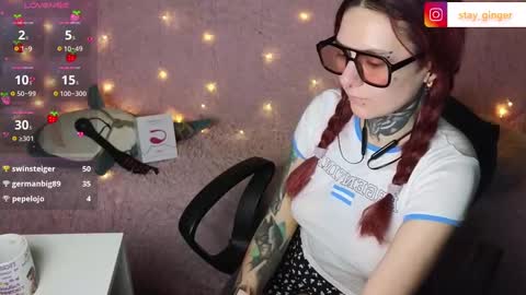 Snapshot of ginger_stay chatting on March 2025 12:42:02 AM Ginger online show from March 2025 12:42:02 AM