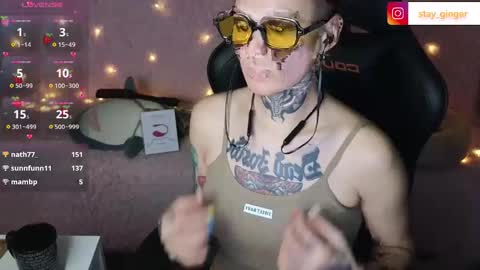 Snapshot of ginger_stay chatting on March 2025 10:26:02 AM Ginger online show from March 2025 10:26:02 AM