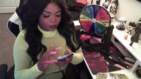 Goddess Cocoa online show from January 2025 08:54:02 AM