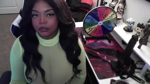 Goddess Cocoa online show from January 2025 11:56:02 AM