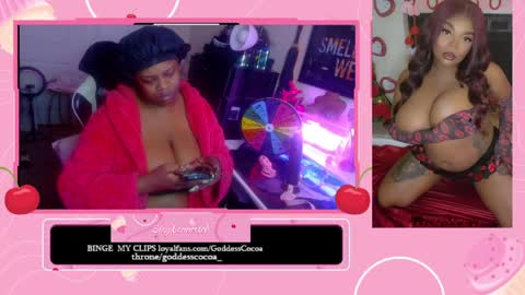 Goddess Cocoa online show from March 2026 11:55:02 AM