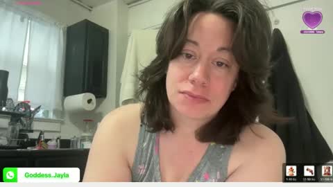 Snapshot of goddessjaylastar chatting on April 2026 12:30:01 PM GoddessJayla Star online show from April 2026 12:30:01 PM