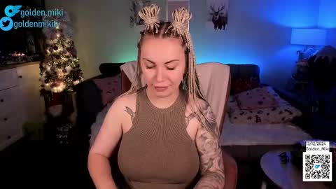 Snapshot of golden_miki chatting on December 2024 03:27:02 AM Shy in the streets but a freak in the sheets online show from December 2024 03:27:02 AM