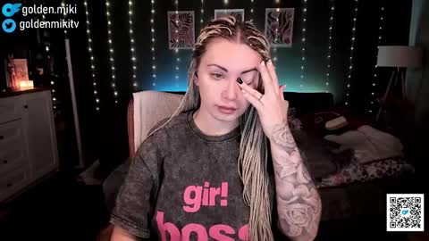 Snapshot of golden_miki chatting on February 2025 07:15:01 AM Shy in the streets but a freak in the sheets online show from February 2025 07:15:01 AM