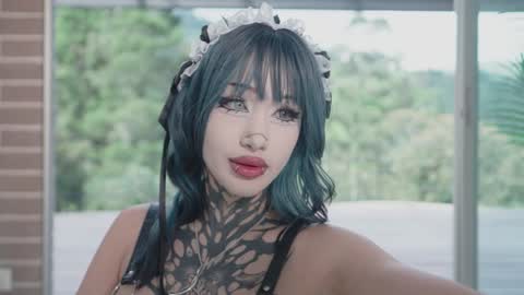 Snapshot of goth_dolll chatting on March 2026 08:17:01 PM sophie Special celebration a the beach 300k followers 3011 and 0112 online show from March 2026 08:17:01 PM