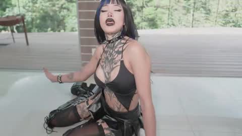 Snapshot of goth_dolll chatting on March 2026 07:42:01 PM sophie Special celebration a the beach 300k followers 3011 and 0112 online show from March 2026 07:42:01 PM