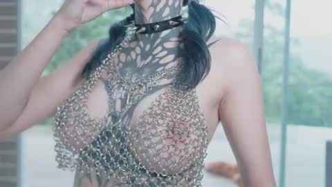 Snapshot of goth_dolll chatting on April 2026 08:24:02 PM sophie Special celebration a the beach 300k followers 3011 and 0112 online show from April 2026 08:24:02 PM