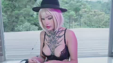 Snapshot of goth_dolll chatting on July 2026 09:32:02 PM sophie Special celebration a the beach 300k followers 3011 and 0112 online show from July 2026 09:32:02 PM