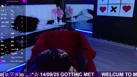 Snapshot of gotthic_met chatting on September 2025 03:51:01 AM Meredith Alessandra online show from September 2025 03:51:01 AM