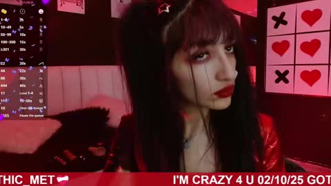 Snapshot of gotthic_met chatting on October 2025 04:31:02 AM Meredith Alessandra online show from October 2025 04:31:02 AM
