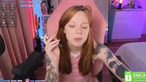 Snapshot of gwen_allen chatting on August 2026 11:28:02 PM I am Gwen online show from August 2026 11:28:02 PM