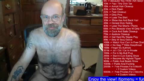 HairyDaddyBear69 online show from January 2025 02:18:01 PM
