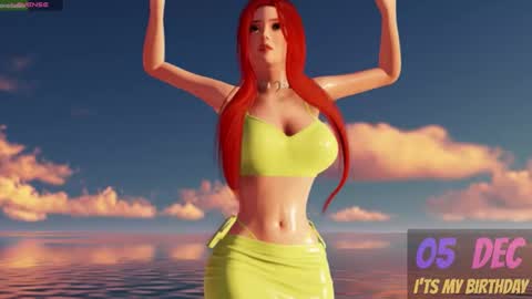 Snapshot of hannah3dx chatting on November 2025 06:34:02 PM Hannah online show from November 2025 06:34:02 PM