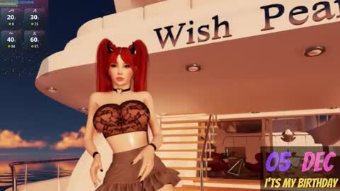 Snapshot of hannah3dx chatting on November 2025 07:18:01 PM Hannah online show from November 2025 07:18:01 PM