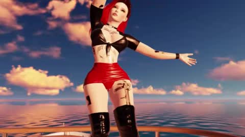 Snapshot of hannah3dx chatting on February 2026 01:18:02 AM Hannah online show from February 2026 01:18:02 AM