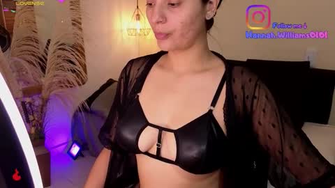 Snapshot of hannah_williams1 chatting on February 2026 03:05:01 AM Hannah Williams online show from February 2026 03:05:01 AM