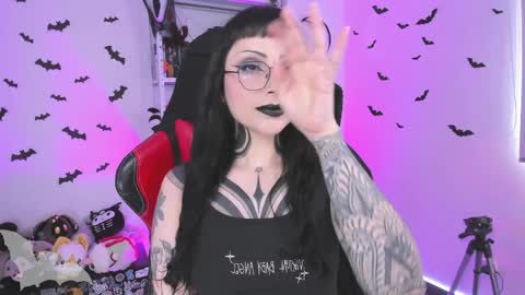 Snapshot of herinfernalmajesty chatting on April 2026 03:46:01 PM Marie online show from April 2026 03:46:01 PM