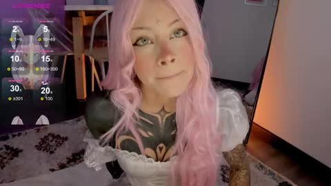 Snapshot of heybambino_ chatting on January 2025 03:00:02 AM Bambi.....Help me get 100 likes in the satisfaction bar. online show from January 2025 03:00:02 AM