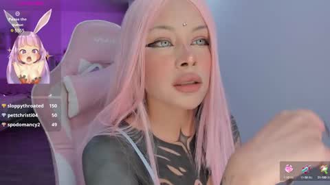 Snapshot of heybambino_ chatting on January 2025 01:45:02 AM Bambi.....Help me get 100 likes in the satisfaction bar. online show from January 2025 01:45:02 AM