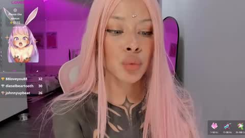 Snapshot of heybambino_ chatting on January 2025 07:38:02 AM Bambi.....Help me get 100 likes in the satisfaction bar. online show from January 2025 07:38:02 AM