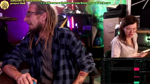 Honey and Bear online show from January 2025 04:04:02 PM