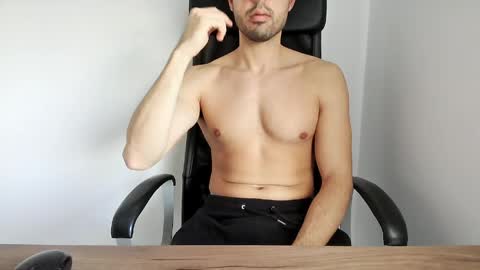 Snapshot of hornboy43 chatting on March 2026 02:08:01 PM Oliver Saints online show from March 2026 02:08:01 PM