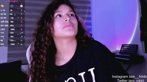 Snapshot of iam_nikki chatting on December 2024 10:17:02 AM On instagram Imm NikkiHelp me reach 100 likes online show from December 2024 10:17:02 AM